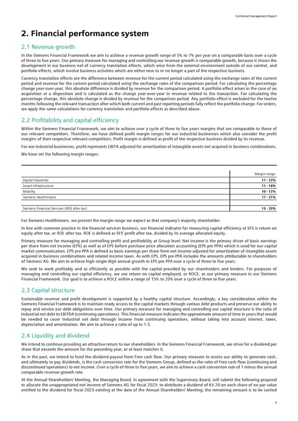 Siemens Report FY2023 - Page 6