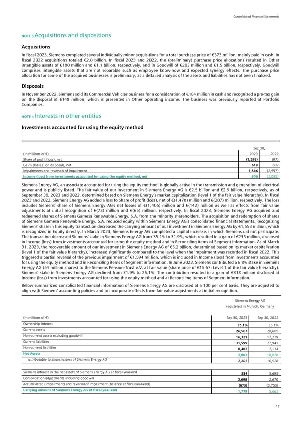 Siemens Report FY2023 - Page 58