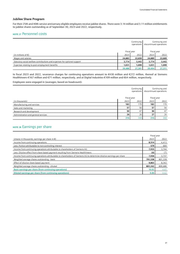 Siemens Report FY2023 - Page 83