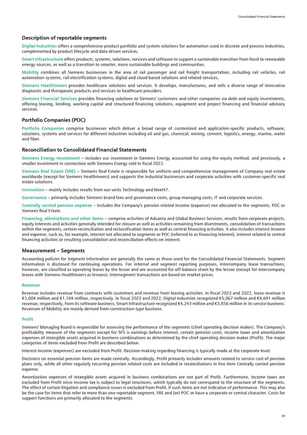 Siemens Report FY2023 - Page 85