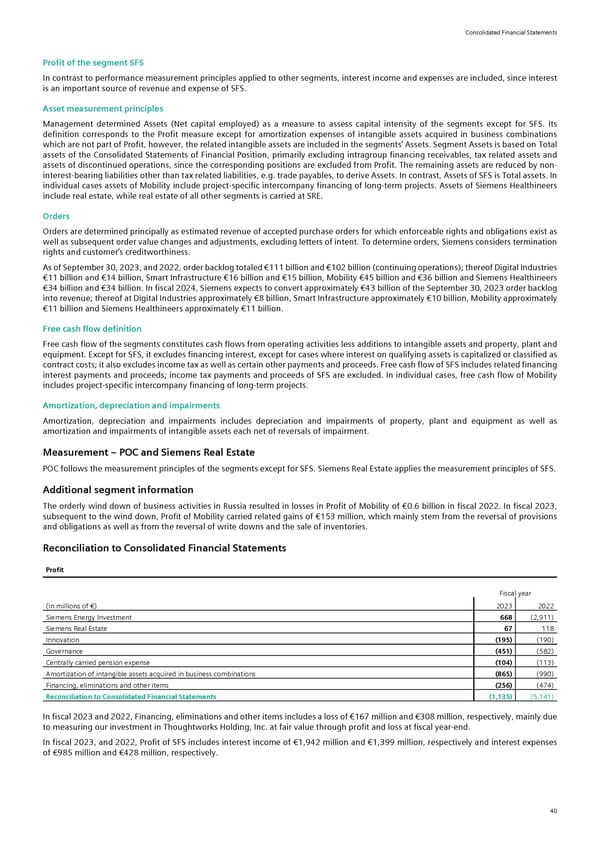 Siemens Report FY2023 - Page 86