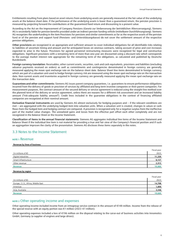 Siemens Report FY2023 - Page 122