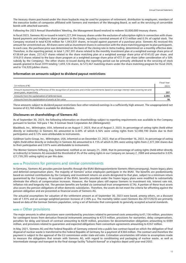 Siemens Report FY2023 - Page 128