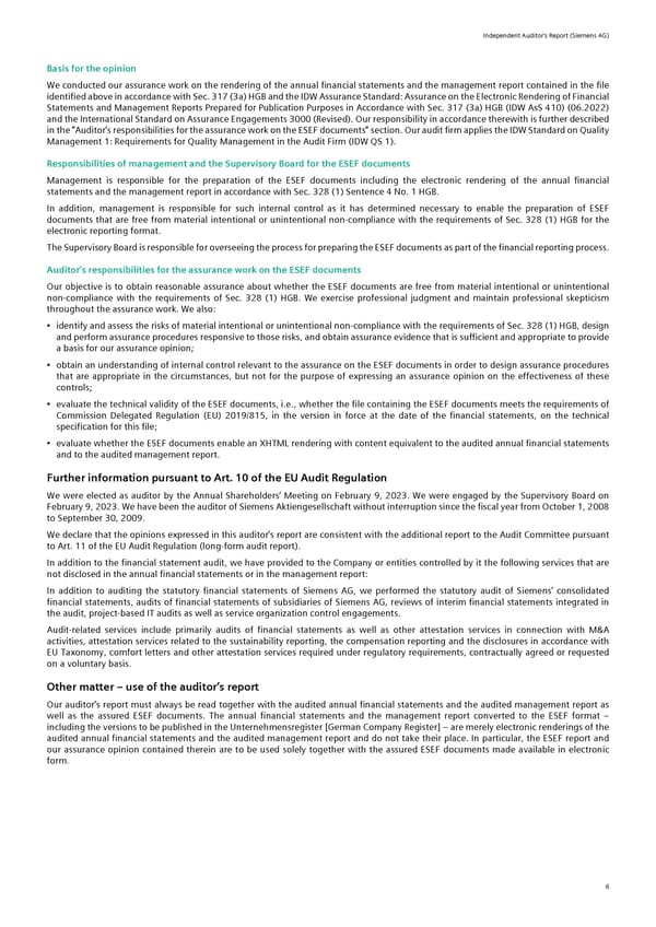 Siemens Report FY2023 - Page 148