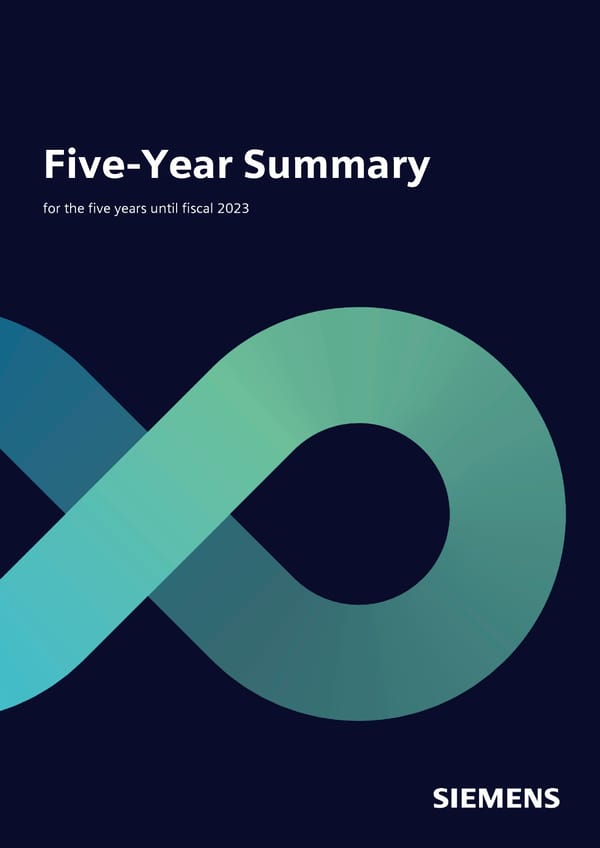 Siemens Report FY2023 - Page 150