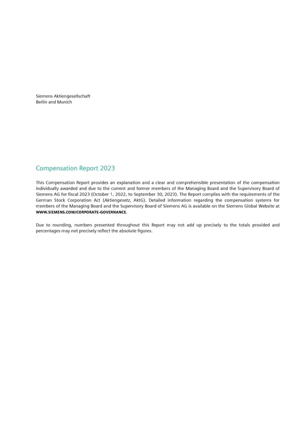 Siemens Report FY2023 - Page 153