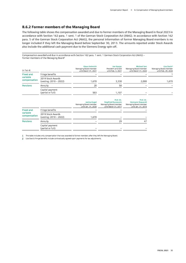 Siemens Report FY2023 - Page 181