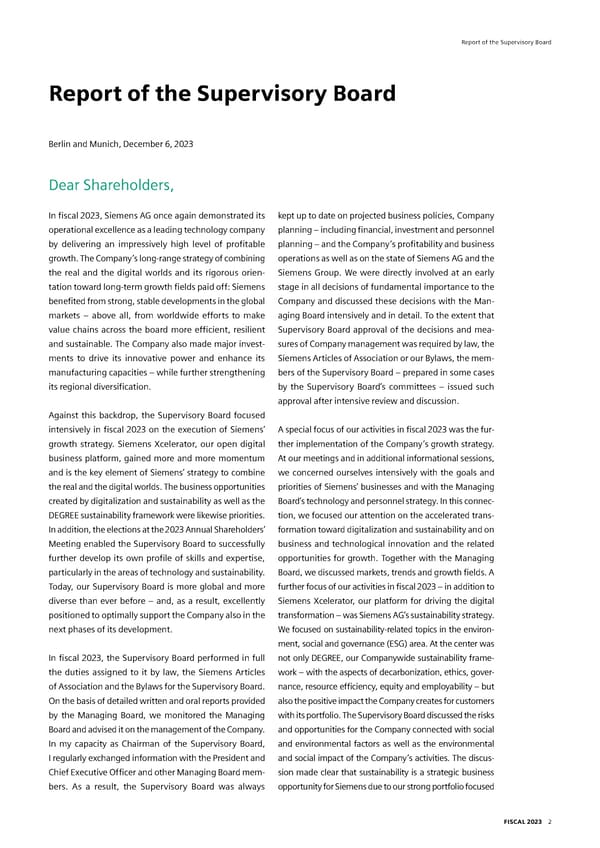 Siemens Report FY2023 - Page 192