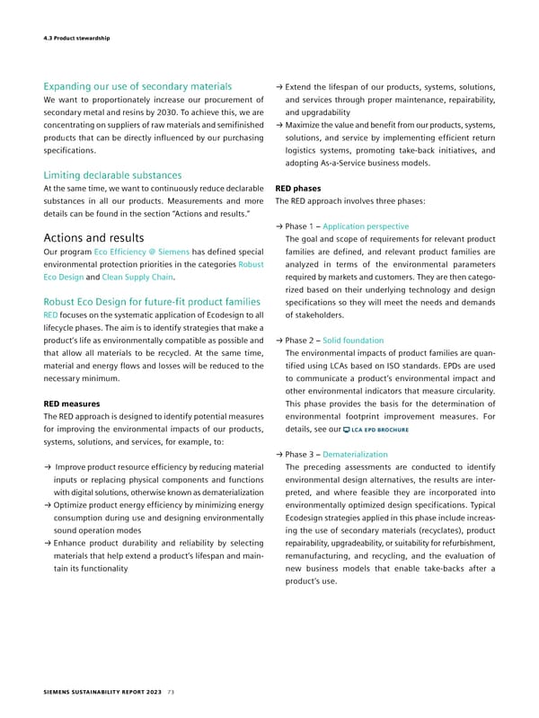 Sustainability Report - Page 73